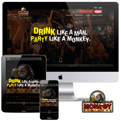 Sitio Web Monkey