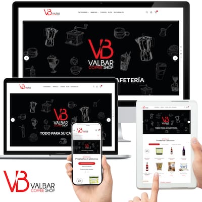 E-Commerce VALBAR Cofee Shop (Prestashop)